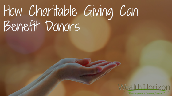 How Charitable Giving Can Benefit Donors